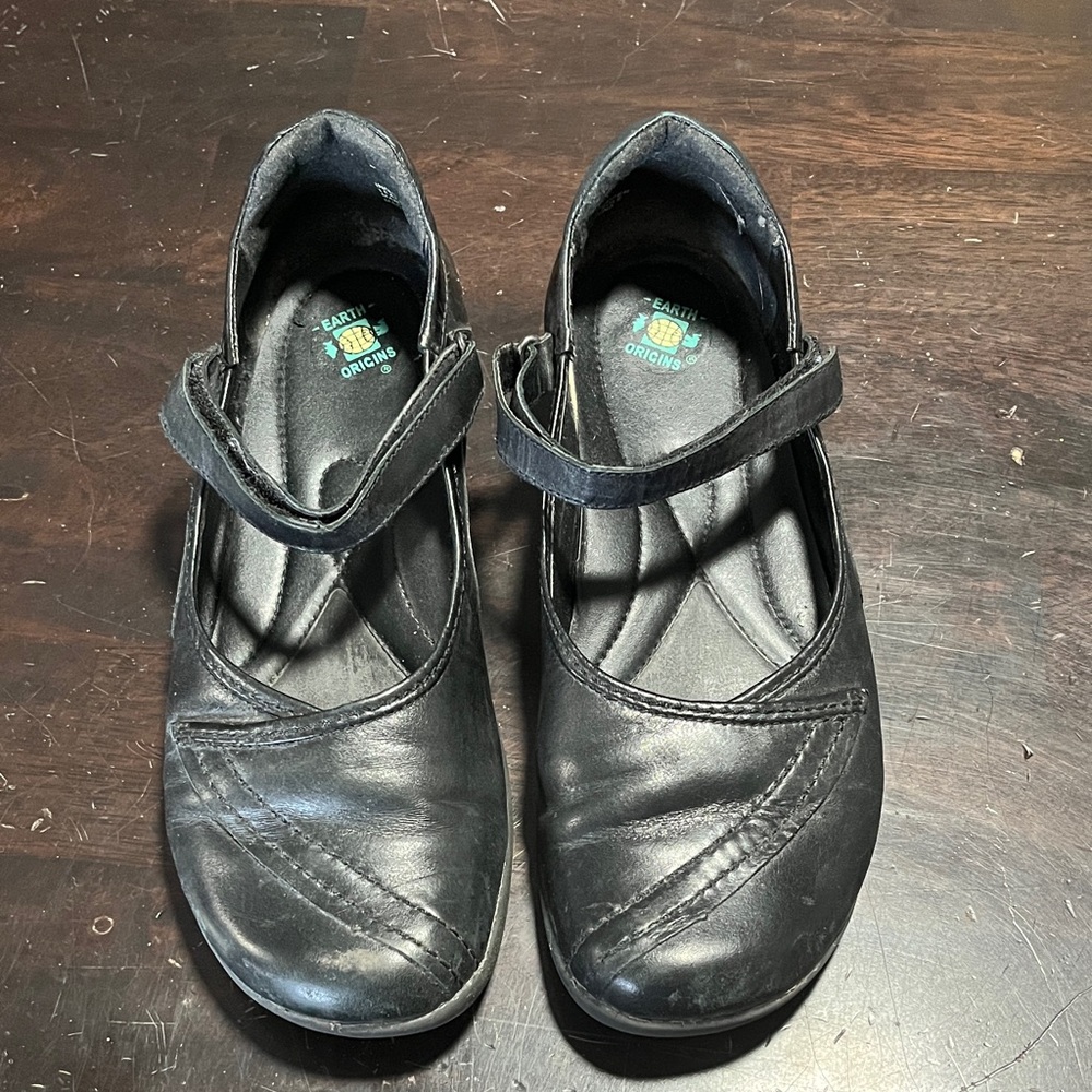 Earth Origins Women’s Black Mary Jane Shoes Size 11